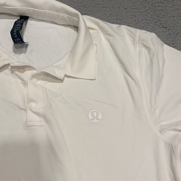 Lululemon men Logo Sport Polo Short Sleeve size XL - Picture 5 of 8
